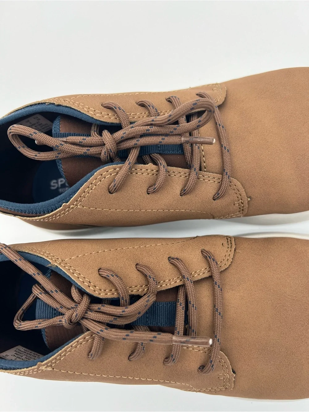Sperry Kid’s Brown Coastal Break Chukka Lace-Up Boots size 7